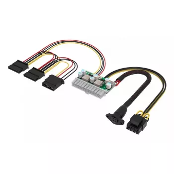 Akasa 150W nuolatinės srovės į ATX adapteris 12V 180W įvairiaspalvis