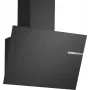 Bosch 2 serijos DWK65DK60 viryklės gaubtas, tvirtinamas prie sienos, juodas, 430 m³/h