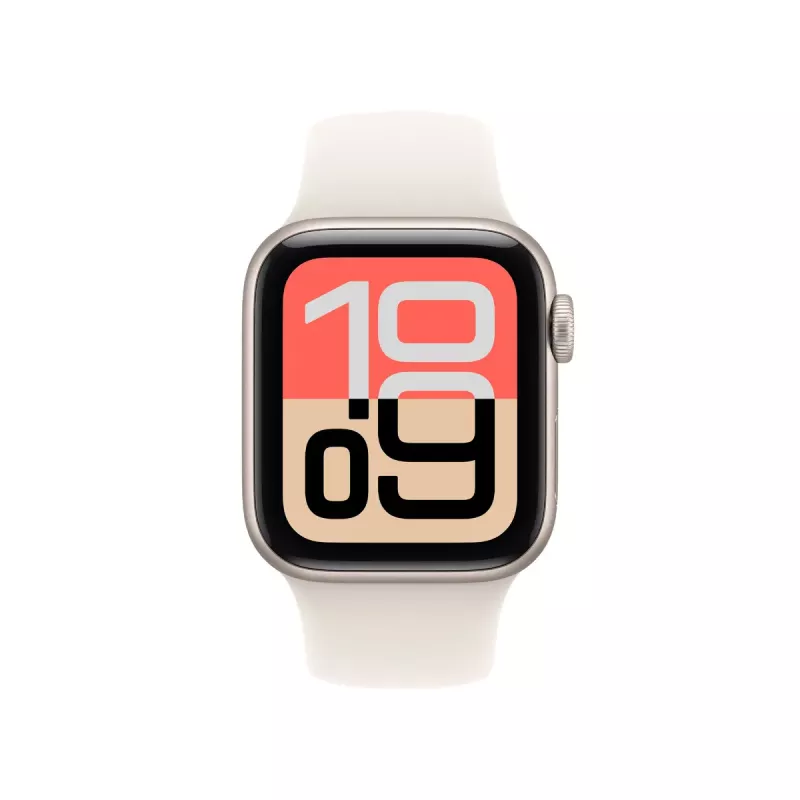 Išmanusis laikrodis Apple Watch SE (3 kartos) SE 3 GPS 40 mm Starlight aliuminio korpusas, Starlight sportinė apyrankė M/L