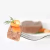 Šlapias kačių maistas animonda Vom Feinsten Mature Salmon 100 g — suaugusios katės, padėklas, be glitimo ir sojos