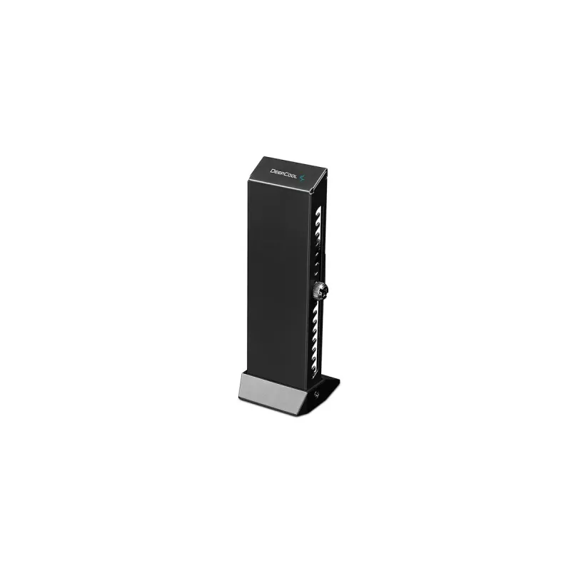 Grafinės plokštės laikiklis DeepCool GH-01 Universal, juodas, 52,6×60,6×163,7 mm