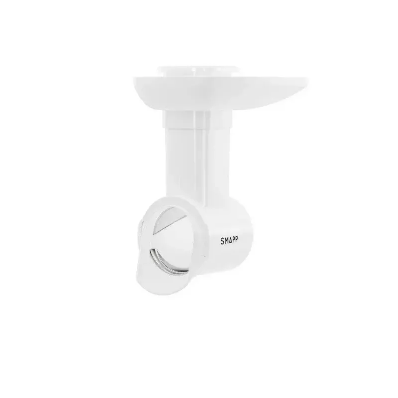 Mėsmalė SMAPP modelis 490.81 BALTA - 2200 W, 1 greitis, 2,7 kg/min, 3 sieteliai, balta, smulkinimo priedas