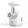 Mėsmalė SMAPP modelis 490.81 BALTA - 2200 W, 1 greitis, 2,7 kg/min, 3 sieteliai, balta, smulkinimo priedas