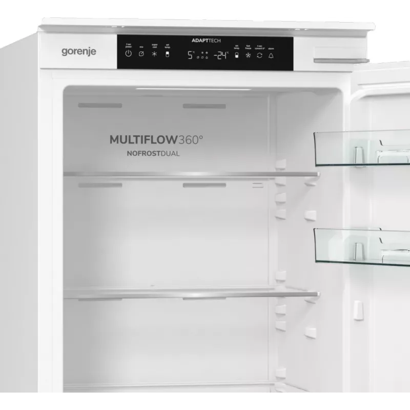 Gorenje NRKI517E41 Įmontuojamas 252 L Baltas