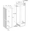 Gorenje NRKI517E41 Įmontuojamas 252 L Baltas