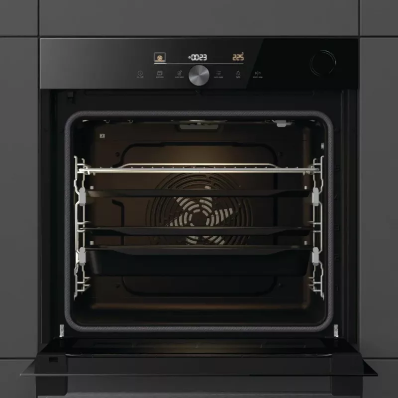 Gorenje G600 Elektrinė orkaitė BPSA6747DGWI RAL9005, Didelė, Elektrinė, 77 l, 3500 W, 77 l, 2300 W