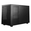 PC korpusas DeepCool CH260 Micro Tower Juoda — Micro-ATX/Mini-ITX, grūdintas stiklas, USB-C, maks. GPU 413 mm