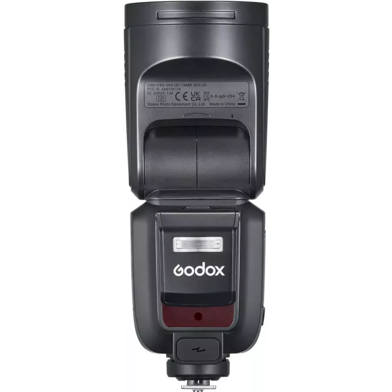 “Flash Godox V100”, skirta “Sony” – nešiojama 100 Ws kameros blykstė, įmontuota įkraunama baterija