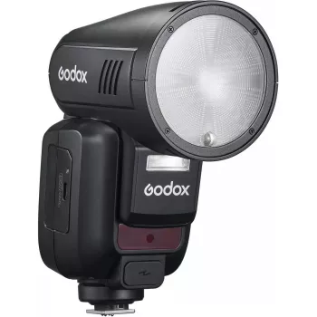 “Flash Godox V100”, skirta “Sony” – nešiojama 100 Ws kameros blykstė, įmontuota įkraunama baterija