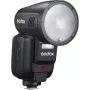 “Flash Godox V100”, skirta “Sony” – nešiojama 100 Ws kameros blykstė, įmontuota įkraunama baterija