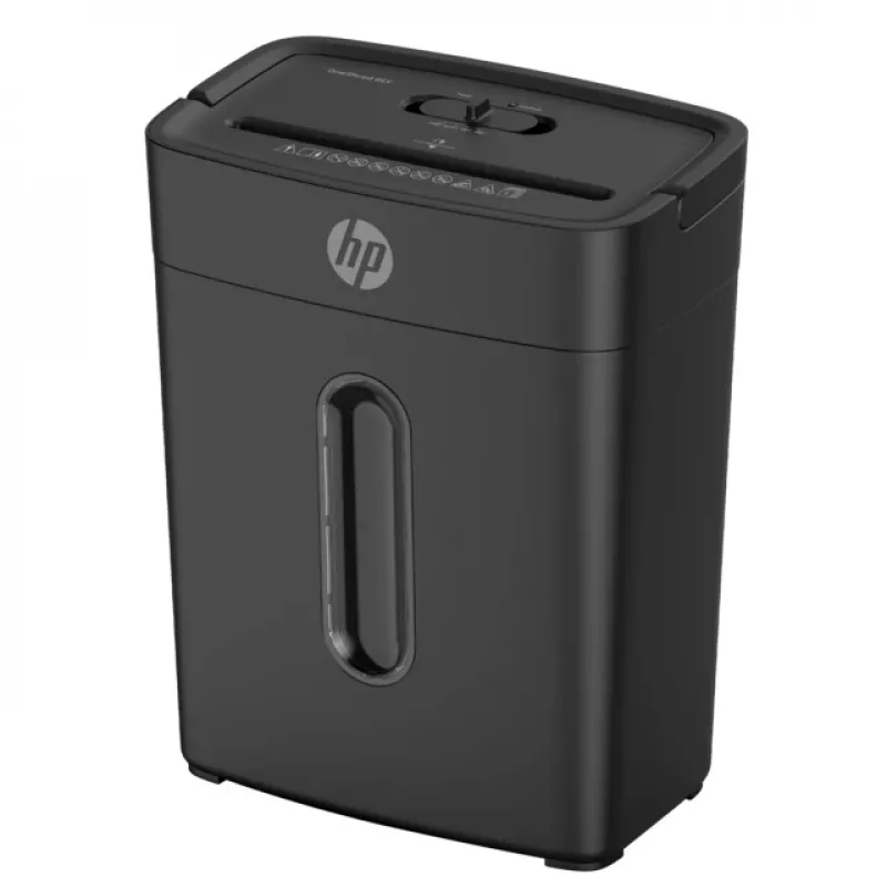 HP One Shred 6CC popieriaus smulkintuvas Dalelių pjovimo smulkinimas 68 dB Juoda