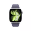Smartwatch Apple Watch Series 11 GPS + Cellular 42mm Sidabrinis Aliuminis Korpusas su Purple Fog Sportiniu Dirželiu M/L