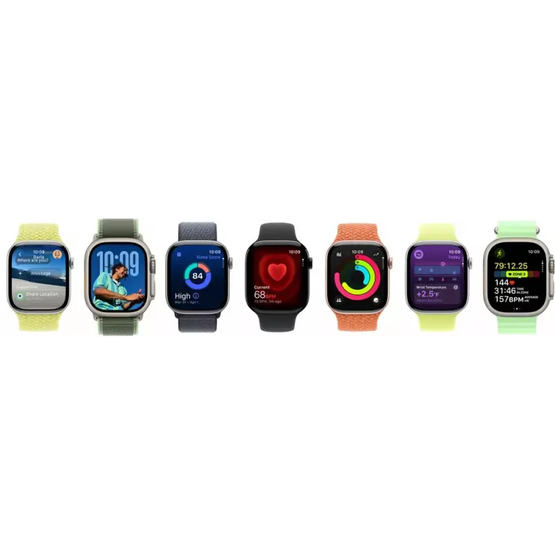 Smartwatch Apple Watch Series 11 GPS + Cellular 42mm Sidabrinis Aliuminis Korpusas su Purple Fog Sportiniu Dirželiu M/L