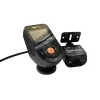 Automobilio vaizdo registratorius VANTRUE S1PRO MAX — kompaktiškas 2 kanalų registratorius, 3840 × 2160 F/1.8, 155° pagrindinė kamera, Wi‑Fi, GPS, 2 colių ekranas, parkavimo režimas, microSD iki 1 TB