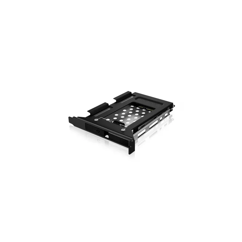 ICY BOX IB-2207StS 8,89 cm (3,5 col.) saugojimo įrenginio dėklas Juodas