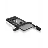 ICY BOX IB-2207StS 8,89 cm (3,5 col.) saugojimo įrenginio dėklas Juodas