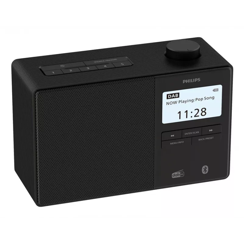 Laikrodis radijas Philips TAR5600/00 Skaitmeninis DAB+ FM 10W