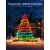 Išmaniosios LED girliandos Govee 2S 20 m, Wi‑Fi/Bluetooth, žalia, 20 m ilgio, 2,5 m maitinimo kabelis, 6 mm plotis