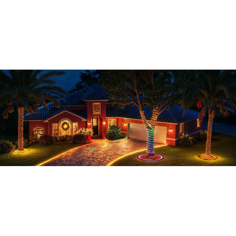 Išmaniosios LED girliandos Govee 2S 20 m, Wi‑Fi/Bluetooth, žalia, 20 m ilgio, 2,5 m maitinimo kabelis, 6 mm plotis