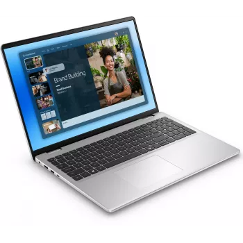 DELL DC16251 Intel Core 7 150U Nešiojamasis kompiuteris 40,6 cm (16 colių) Full HD+ 16 GB DDR5-SDRAM 512 GB SSD Wi-Fi 6E (802.11ax) Windows 11 Pro Platinum, Sidabrinė