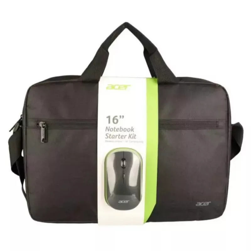 Dėklas Acer GP.ACC11.03V 40,6 cm (16 colių) Juodas Nešiojimo rankena Pečių dirželis