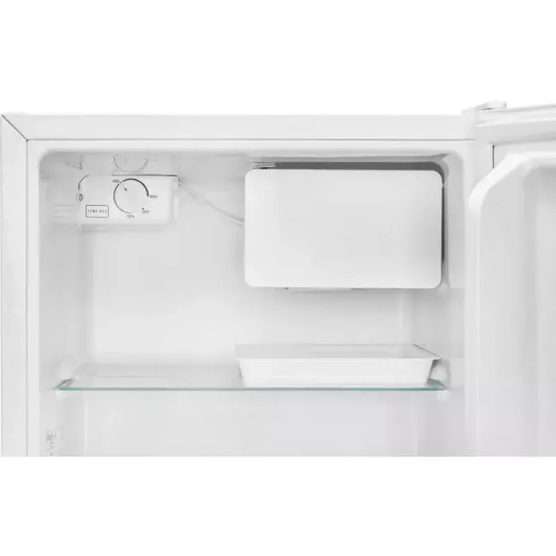 Kompaktiškas šaldytuvas BOMANN KB 7245, 45 l šaldytuvas, 4 l šaldiklis, E klasė, 39 dB, baltas