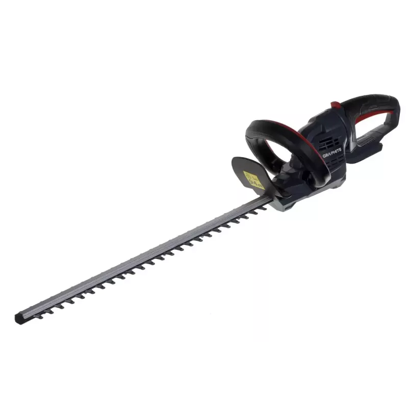 Belaidės žirklės GRAPHITE 58G032, 51 cm pjovimo ilgis, maitinamas baterijomis sodo įrankis