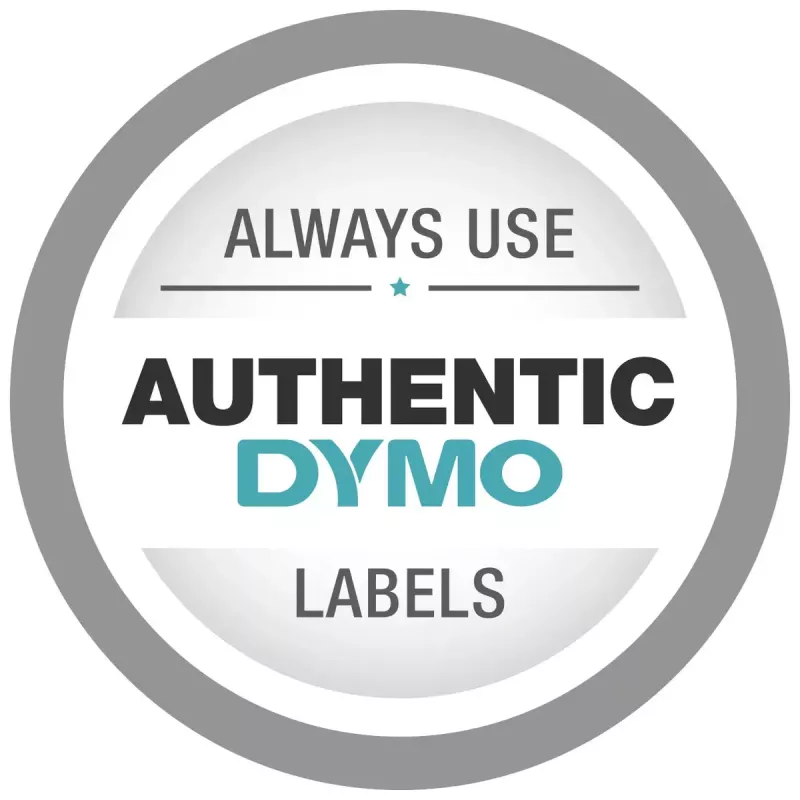 DYMO LabelManager 210D+ nešiojamojo etikečių gamintojo rinkinys | QWERTY klaviatūra | su 12 mm juoda ant balto D1 etikečių juostele ir nešiojimo dėklu