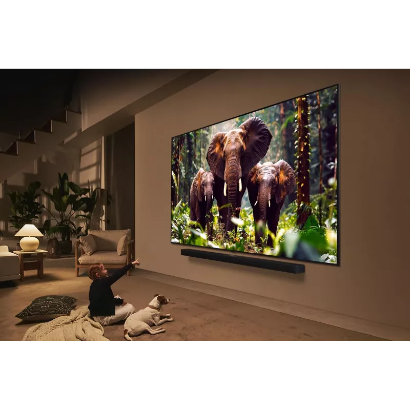 TV LG QNED 55QNED87A3B 139.7 cm (55 col.) 4K Ultra HD QNED Mini LED išmanusis televizorius Wi‑Fi Ethernet DVB‑T/T2/C/S/S2 juodas