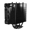 Aušintuvas/Radiatorius SAVIO SAVGCOFROSTJuodaX2 120 mm ventiliatorius, suderinamas su LGA 1156/1155/1150/1151/1200/1366/1700, juodas