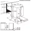 Visiškai įmontuojama indaplovė Electrolux ESL5315LO, pilno dydžio 60 cm, 13 komplektų, 45 dB, 5 programos, E klasė