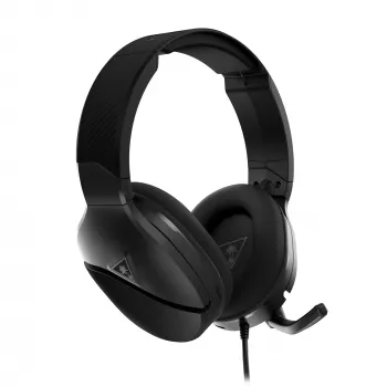 Turtle Beach Recon 200 Juoda Gen 2 laidinis sustiprintas žaidimų ausinių komplektas – PS4, PS5, Xbox Series X arba S One ir PC
