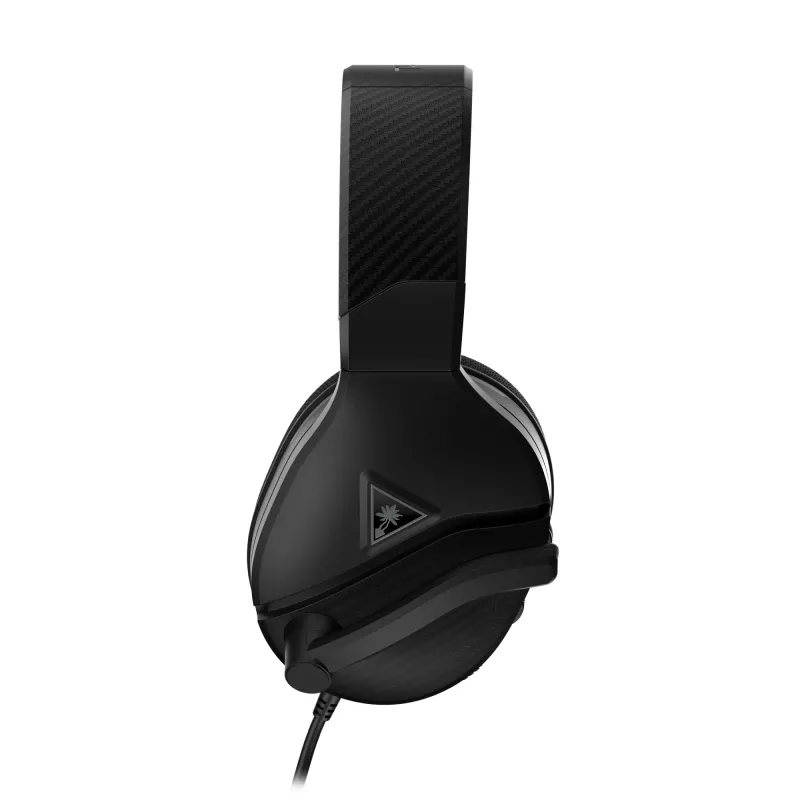 Turtle Beach Recon 200 Juoda Gen 2 laidinis sustiprintas žaidimų ausinių komplektas – PS4, PS5, Xbox Series X arba S One ir PC