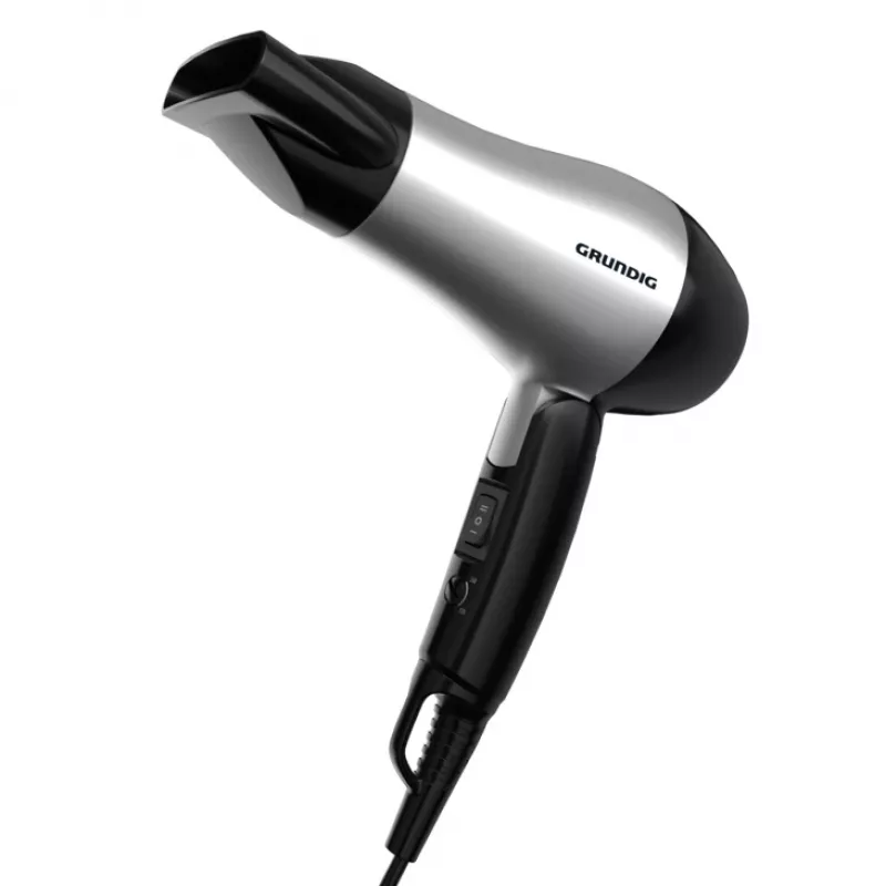 Grundig HD 2200 plaukų džiovintuvas 1200 W juoda, sidabrinė