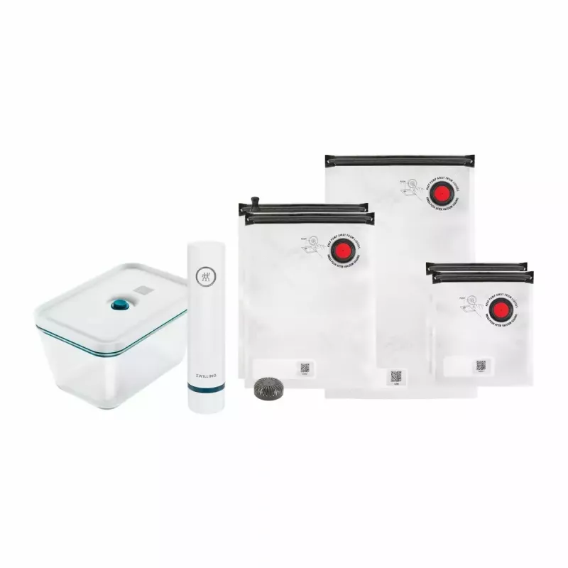 Vakuuminis sandariklis ZWILLING 36815-019-0 Mėlynas Vakuuminio sandarinimo mygtukai 110-240V