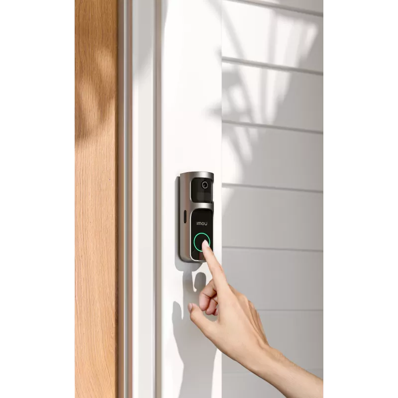 Imou Doorbell 2S Kit juodas 3 MP belaidis montavimas ant sienos