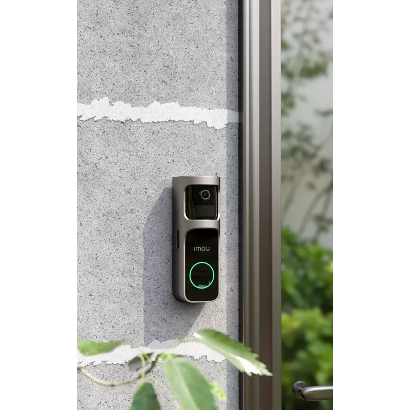Imou Doorbell 2S Kit juodas 3 MP belaidis montavimas ant sienos