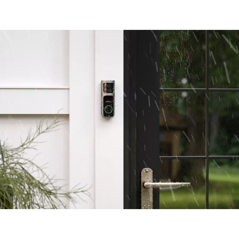 Imou Doorbell 2S Kit juodas 3 MP belaidis montavimas ant sienos
