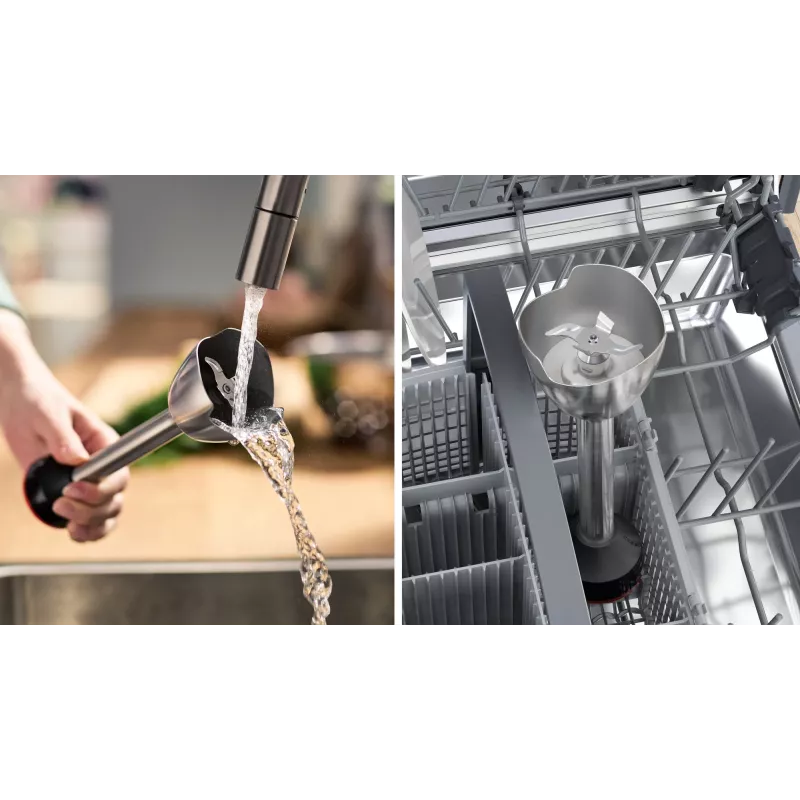 Bosch Serie 4 MSM4W210 plaktuvas 0,6 L Panardinamasis plaktuvas 600 W Juoda, Balta