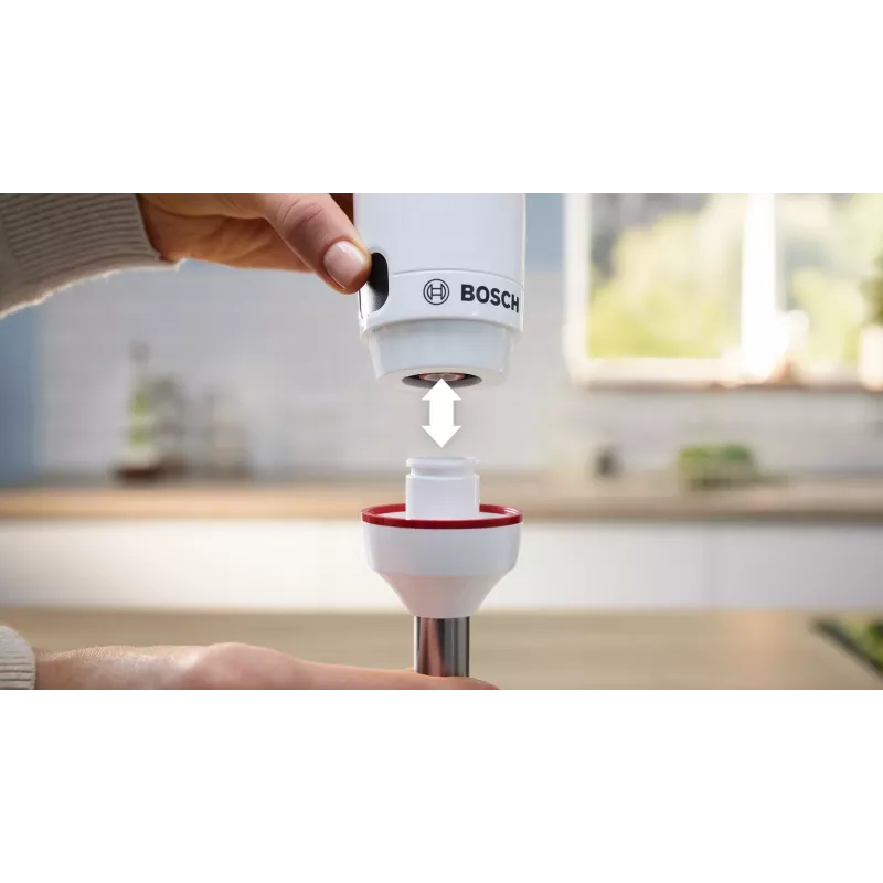 Bosch Serie 4 MSM4W210 plaktuvas 0,6 L Panardinamasis plaktuvas 600 W Juoda, Balta