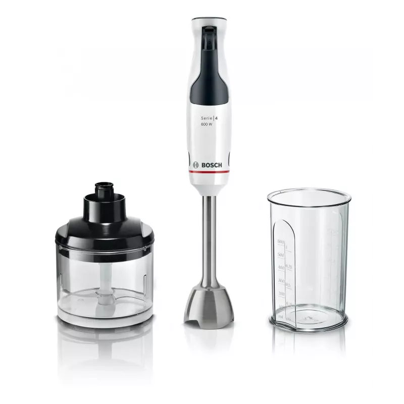 Bosch Serie 4 MSM4W220 plaktuvas 0,6 l panardinamasis plaktuvas 600 W baltas