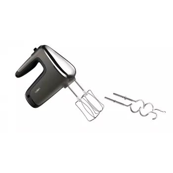 Tefal Powermix Silence HT654E38 rankinis plaktuvas su stovu ir indu 600 W pilka/juoda