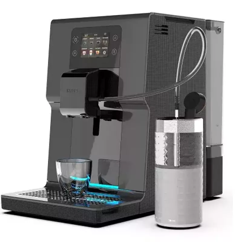 Espreso aparatas KRUPS EA875U 3 L vandens talpa, 250 g kavos pupelių talpykla, Thermoblock, 1450 W