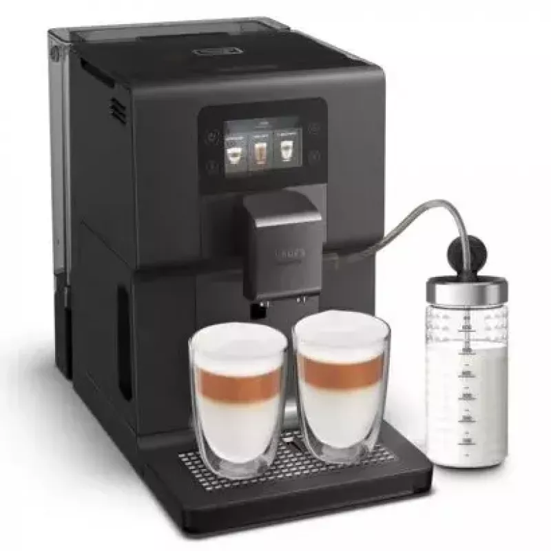 Espreso aparatas KRUPS EA875U 3 L vandens talpa, 250 g kavos pupelių talpykla, Thermoblock, 1450 W