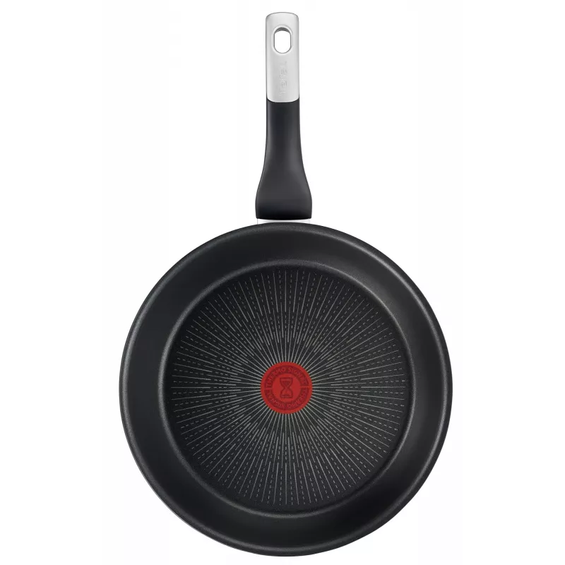 Keptuvė Tefal Unlimited G2550672 — universali apvali keptuvė 28 cm, aliuminis, nelimpanti danga, Thermo-Spot