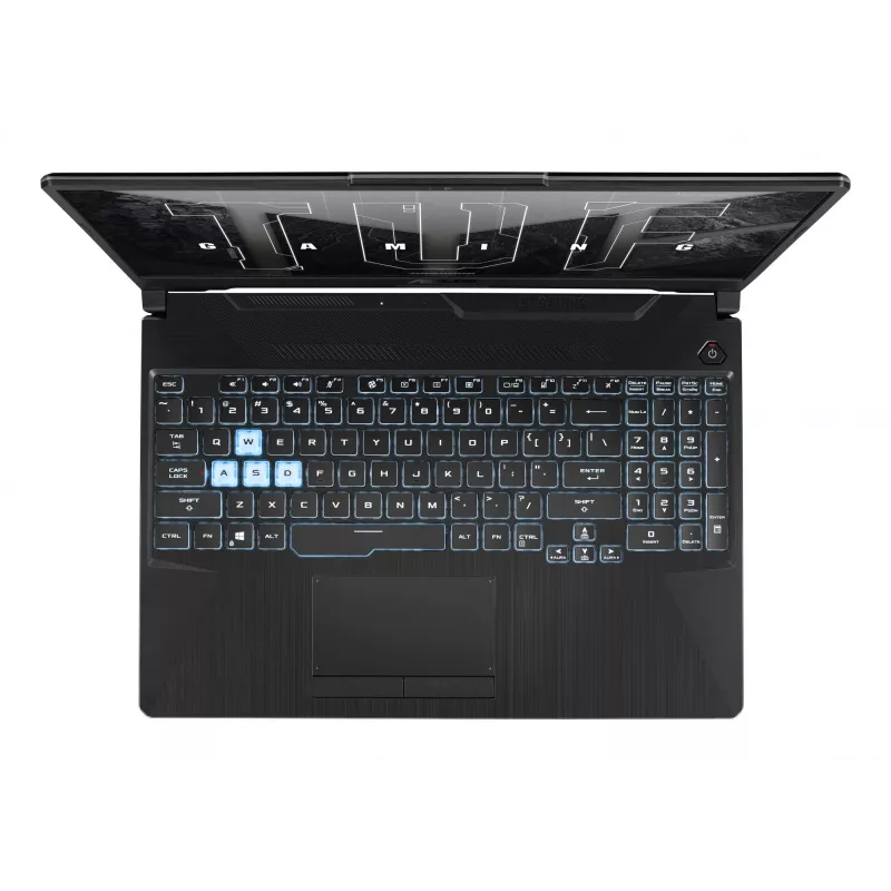 Nešiojamasis kompiuteris ASUS TUF Gaming A15 FA506NCG — AMD Ryzen 7 7445HS, 15.6 col. FHD, 16 GB DDR5, 512 GB SSD, RTX 3050, Win11 Home, juodas