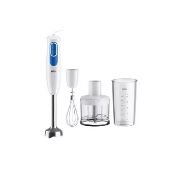 Braun MultiQuick 2 MQ20236MWH 0,5 L panardinamasis trintuvas 600 W mėlynas, baltas