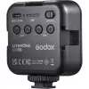 Vaizdo kameros blykstė Godox LED6BI Juoda 6500K Baterija 10h
