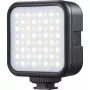 Vaizdo kameros blykstė Godox LED6BI Juoda 6500K Baterija 10h