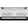 Gorenje GE5A21WH viryklė Laisvai pastatoma viryklė Elektrinė Kaitlentė su kaitvietėmis Balta